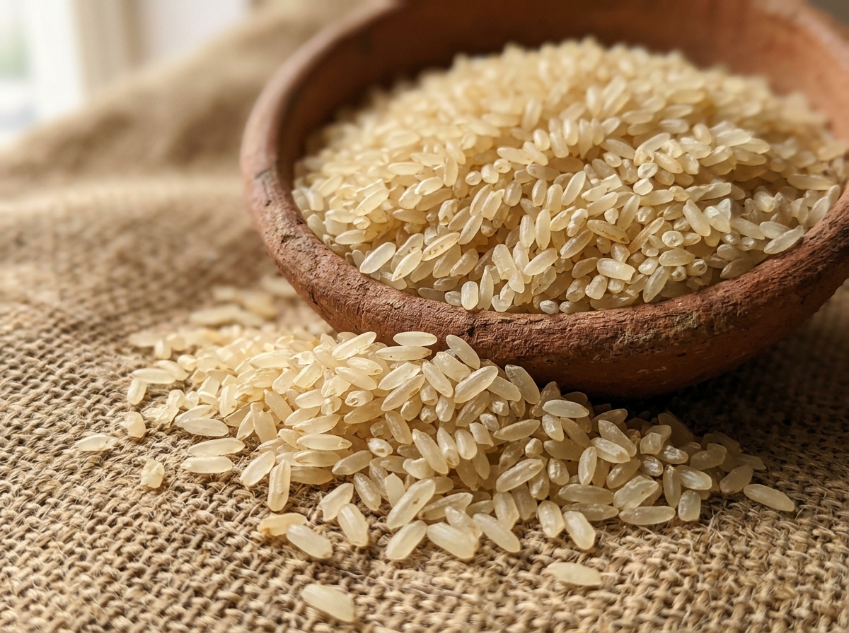 Medium grain boiled rice